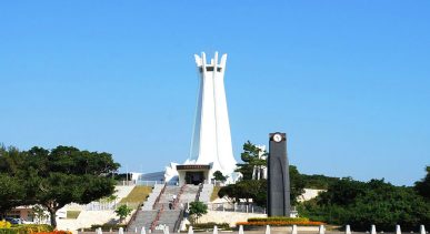 The Okinawa Peace Memorial Park, Japan