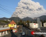 Shindake Volcano Eruption