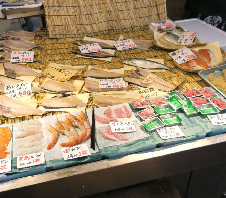 ตลาดปลาฟูรุคาวะ Furukawa Fish Market
