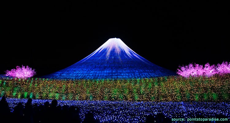 เทศกาลแสงสี Nabana no Sato Winter Illumination