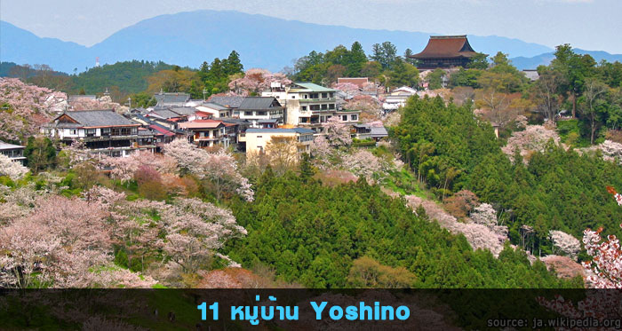 หมู่บ้าน Yoshino-cho (吉野町), จังหวัด Nara, ภูมิภาค Kansai