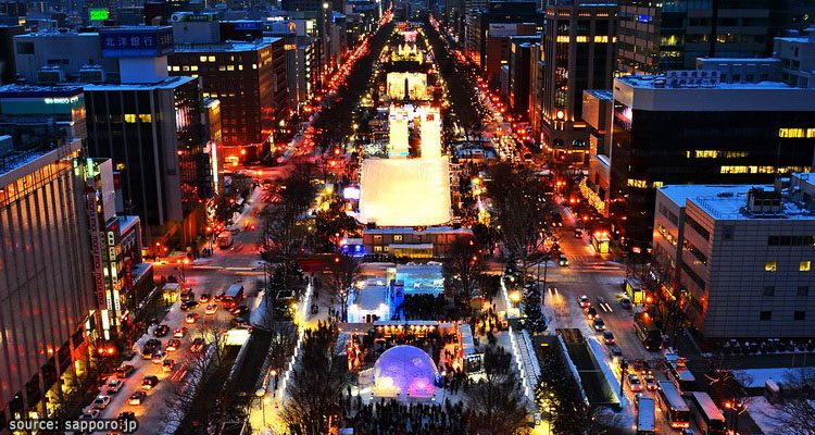 งานเทศกาลหิมะซัปโปโร 2017 - Hokkaido Snow Festival