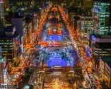 เทศกาลประดับไฟฤดูหนาว Sapporo white illumination