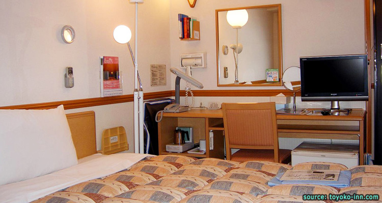 ภายในห้องพัก Toyoko-Inn Ikebukuro 