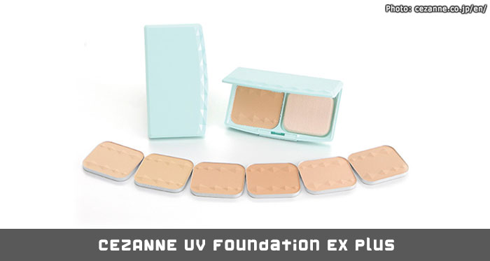 CEZANNE UV Foundation Ex Plus