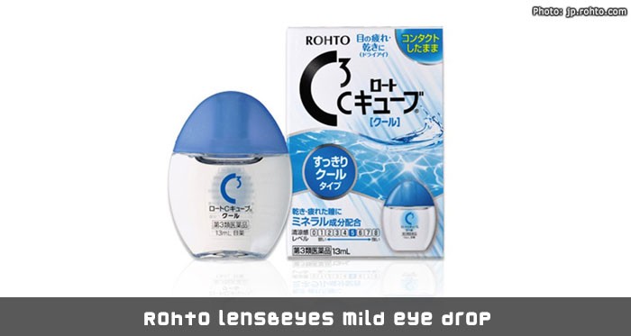 Rohto lens&eyes mild eye drop