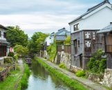 คลองฮาจิมังโบริ (Omihachiman's Hachiman-bori Canal)