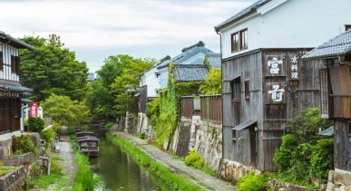 Omihachiman's Hachiman-bori Canal