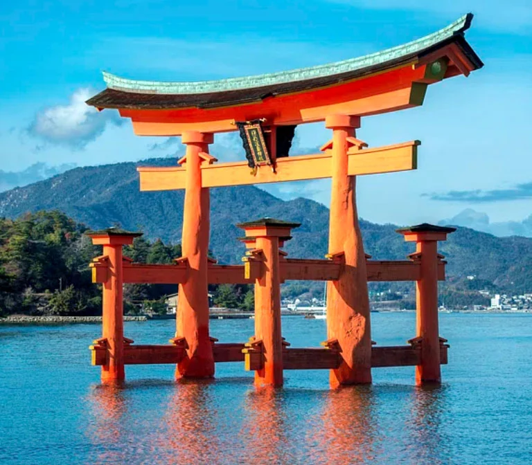 Hiroshima torii gate