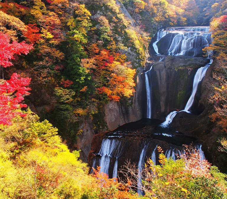 น้ำตกฟุคุโรดะ สวยเที่ยวได้ทุกฤดู Fukuroda Falls